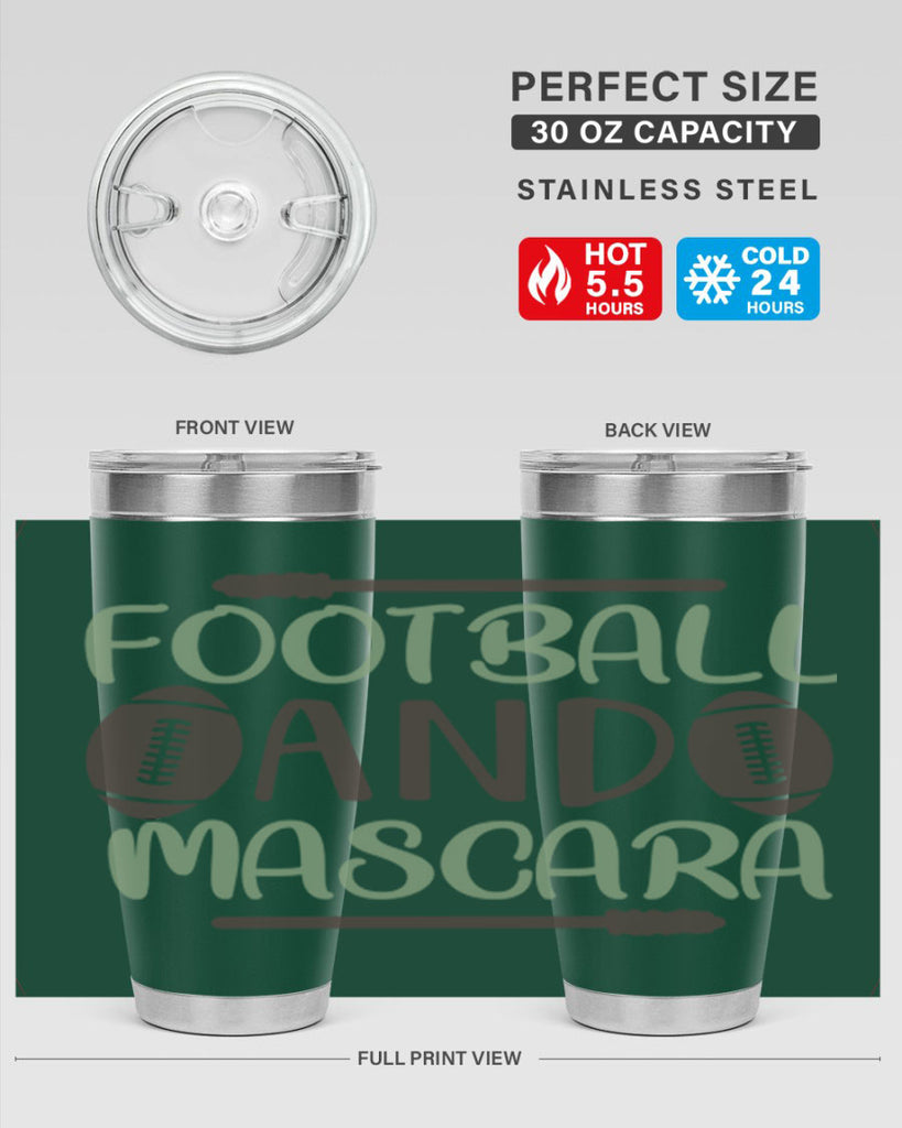 Football and Mascara 90#- fashion- Cotton Tank