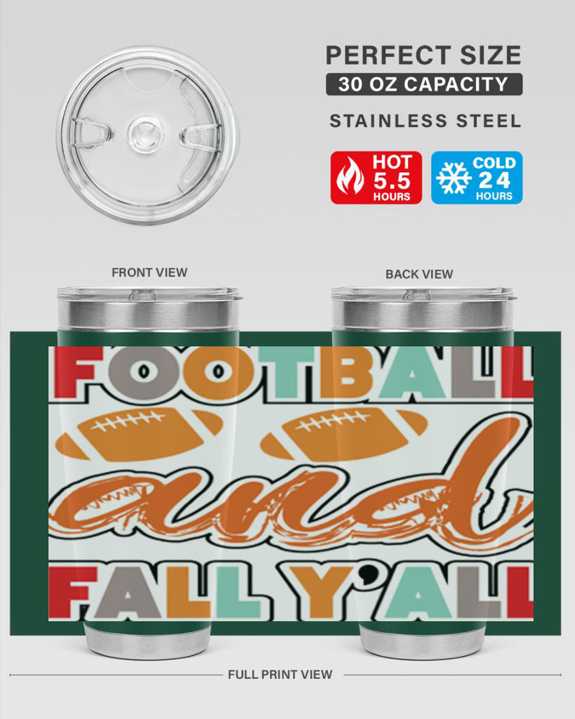 FootballandFallYall 186#- fall- Tumbler