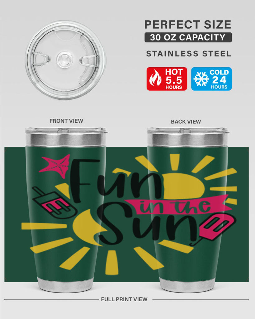 Fun In The Sun Style 45#- summer- Tumbler