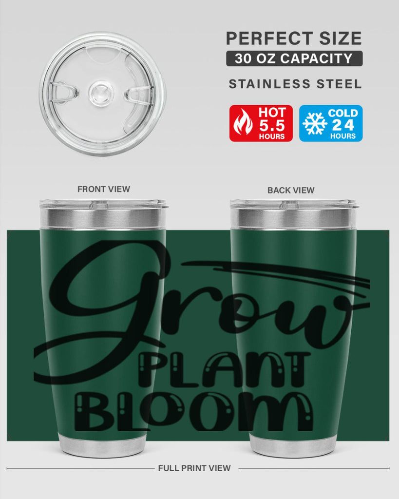 GROW PLANT BLOOM  151#- spring- Tumbler