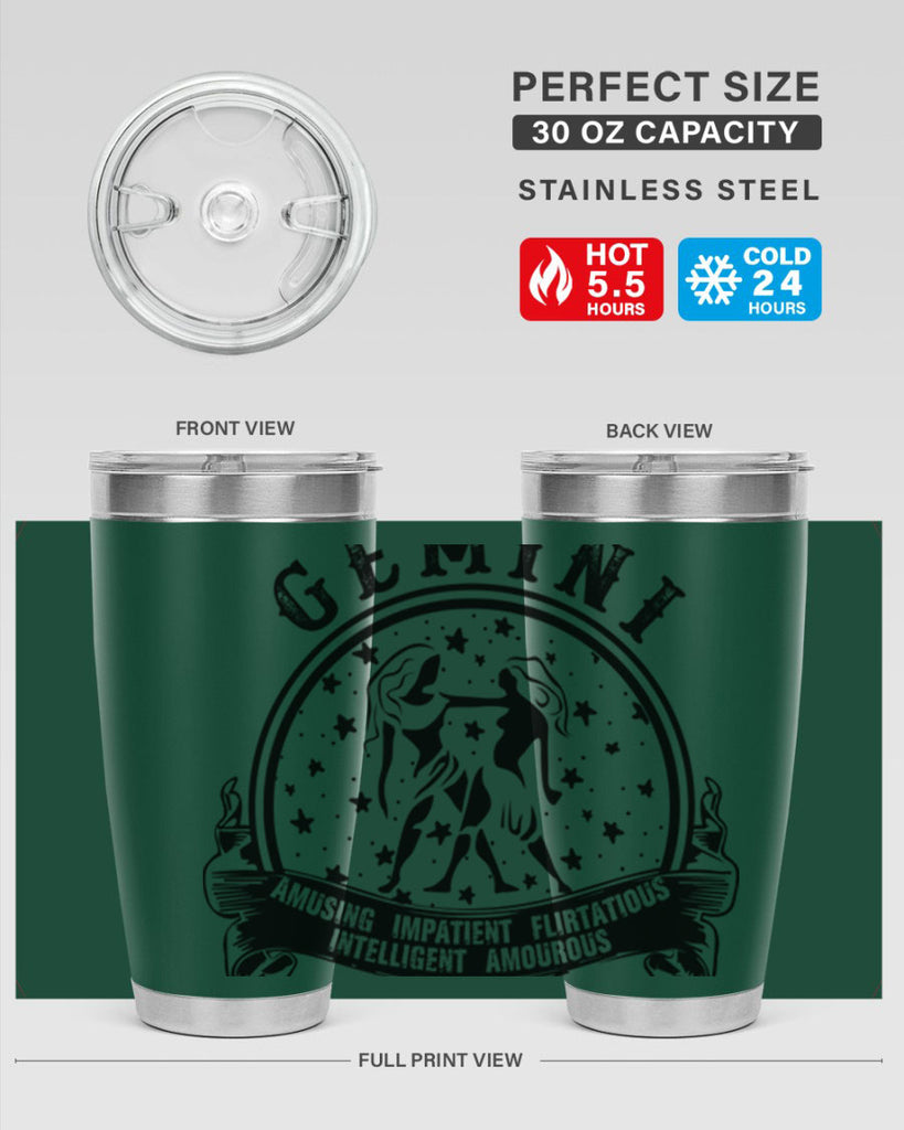 Gemini 9#- zodiac- Tumbler