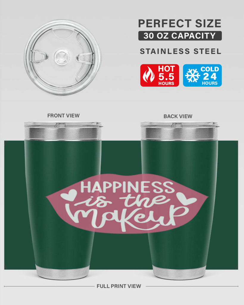Happiness is the Makeup Style 92#- make up- Tumbler