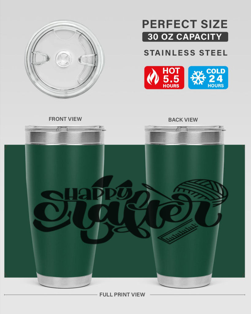 Happy Craften 24#- crafting- Tumbler