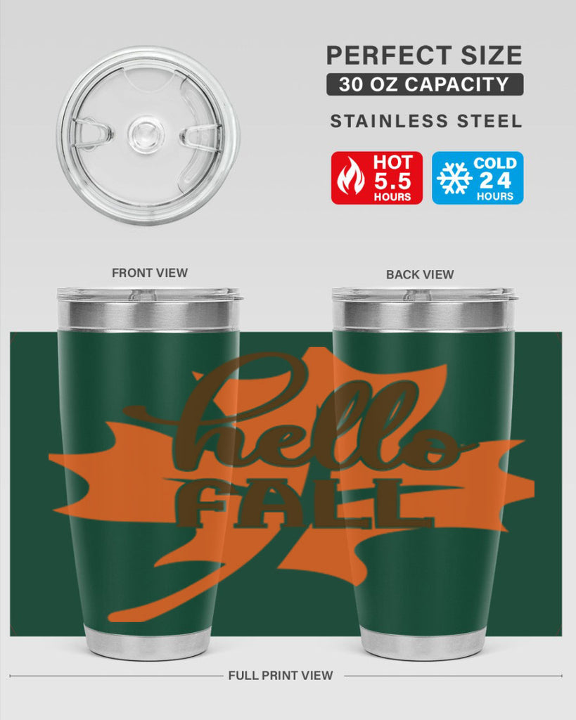 Hello Fall 273#- fall- Tumbler