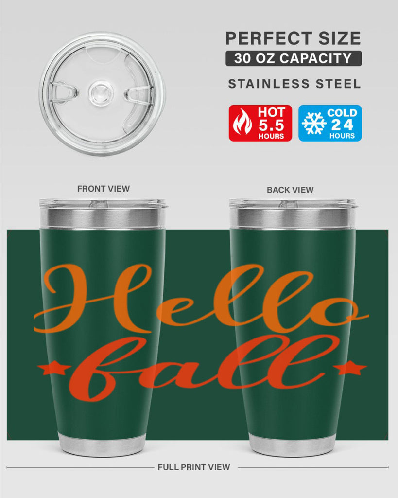 Hello Fall Design 278#- fall- Tumbler