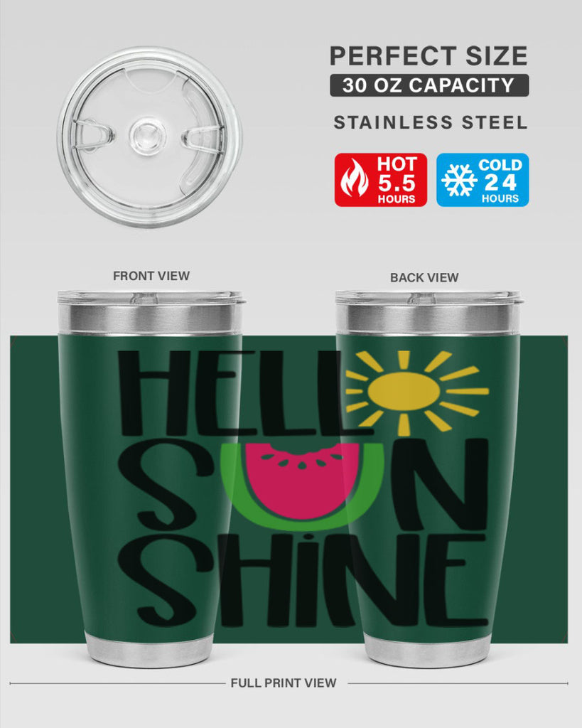 Hello Sunshine Style 37#- summer- Tumbler