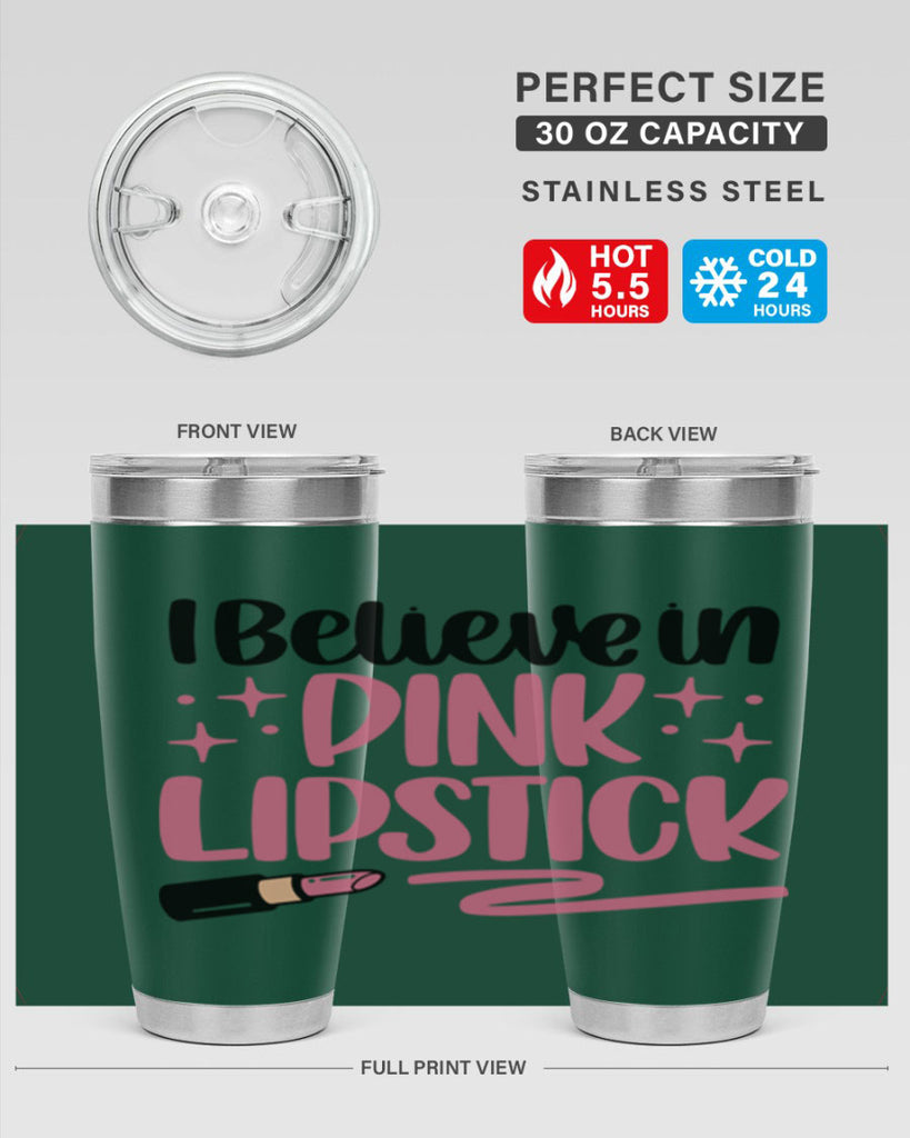I Believe In Pink Lipstick Style 85#- make up- Tumbler