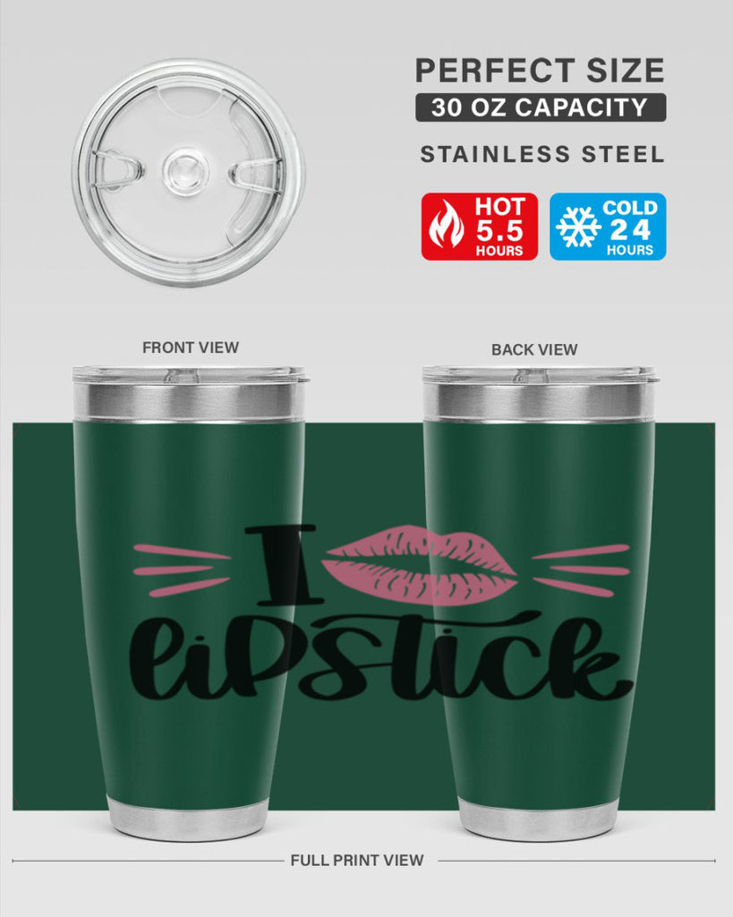 I Love Lipstick Style 86#- make up- Tumbler