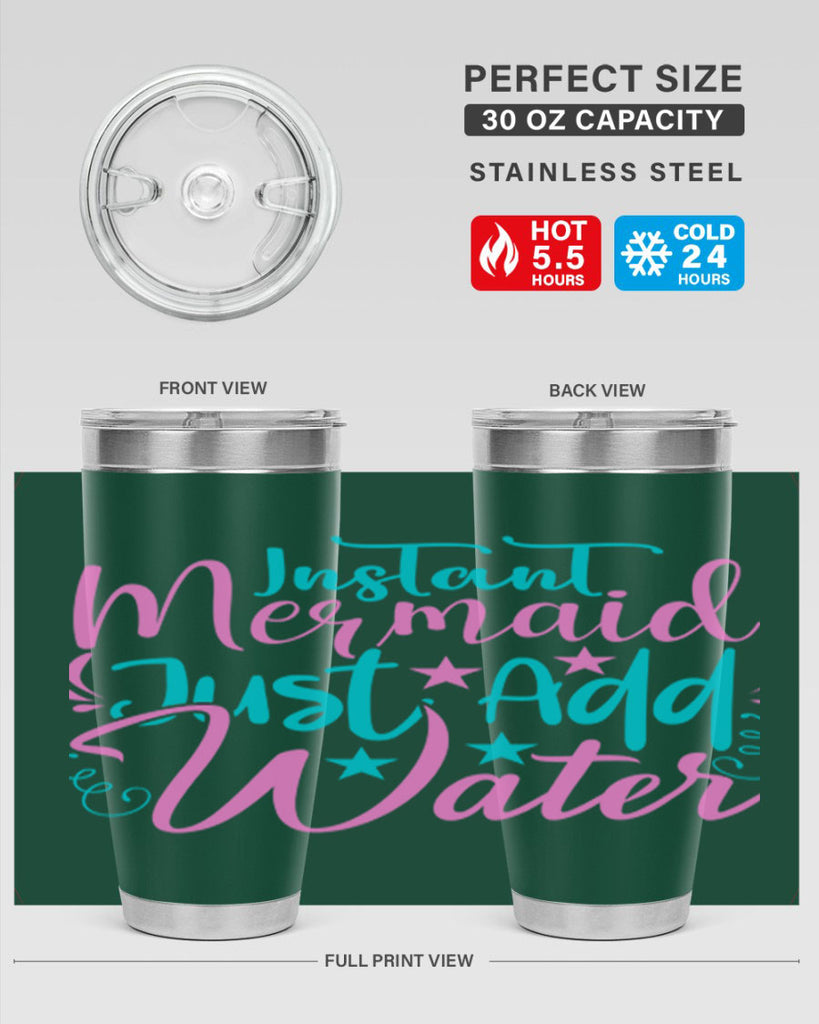 Instant Mermaid Just Add Water 271#- mermaid- Tumbler