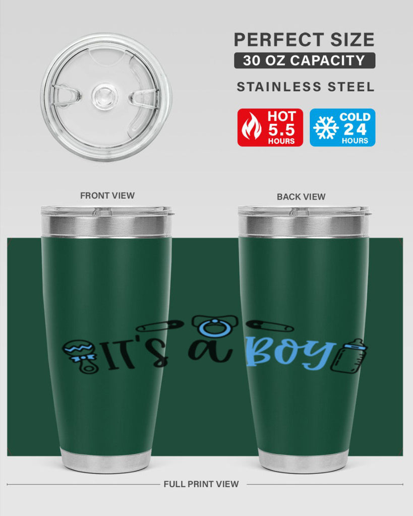 Its A Boy Style 80#- baby- tumbler