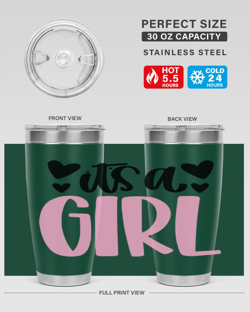 Its A Girl Style 79#- baby- tumbler
