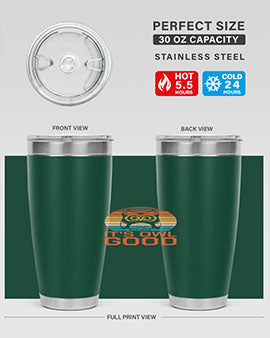 Its Owl Good Retro Owl A TurtleRabbit 10#- owl- Tumblers