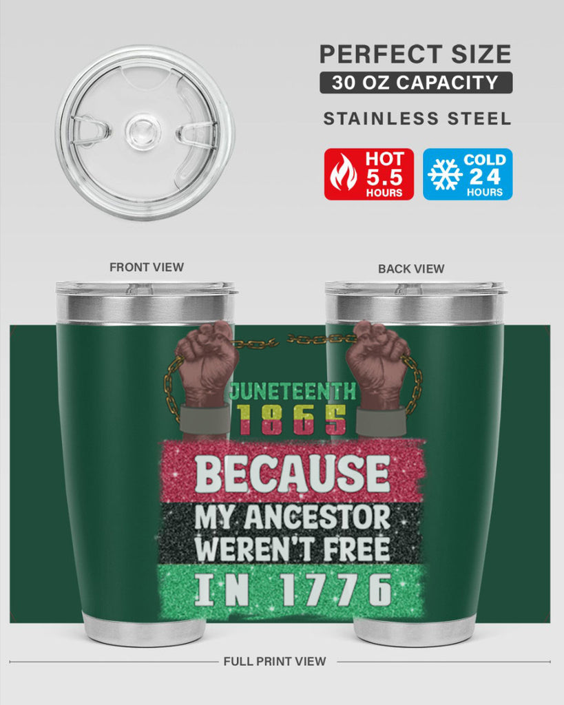 Juneteenth 1865 Ancestor 4#- Juneteenth- tumbler