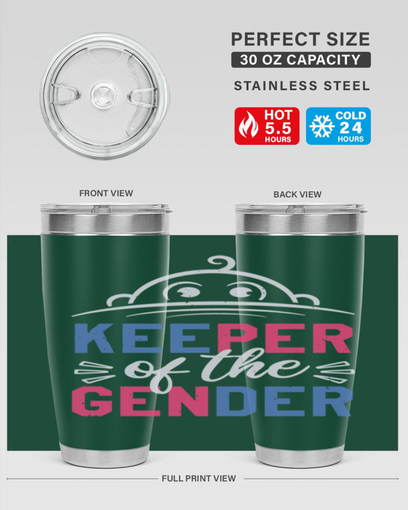 Keeper of the gender Style 31#- baby shower- tumbler