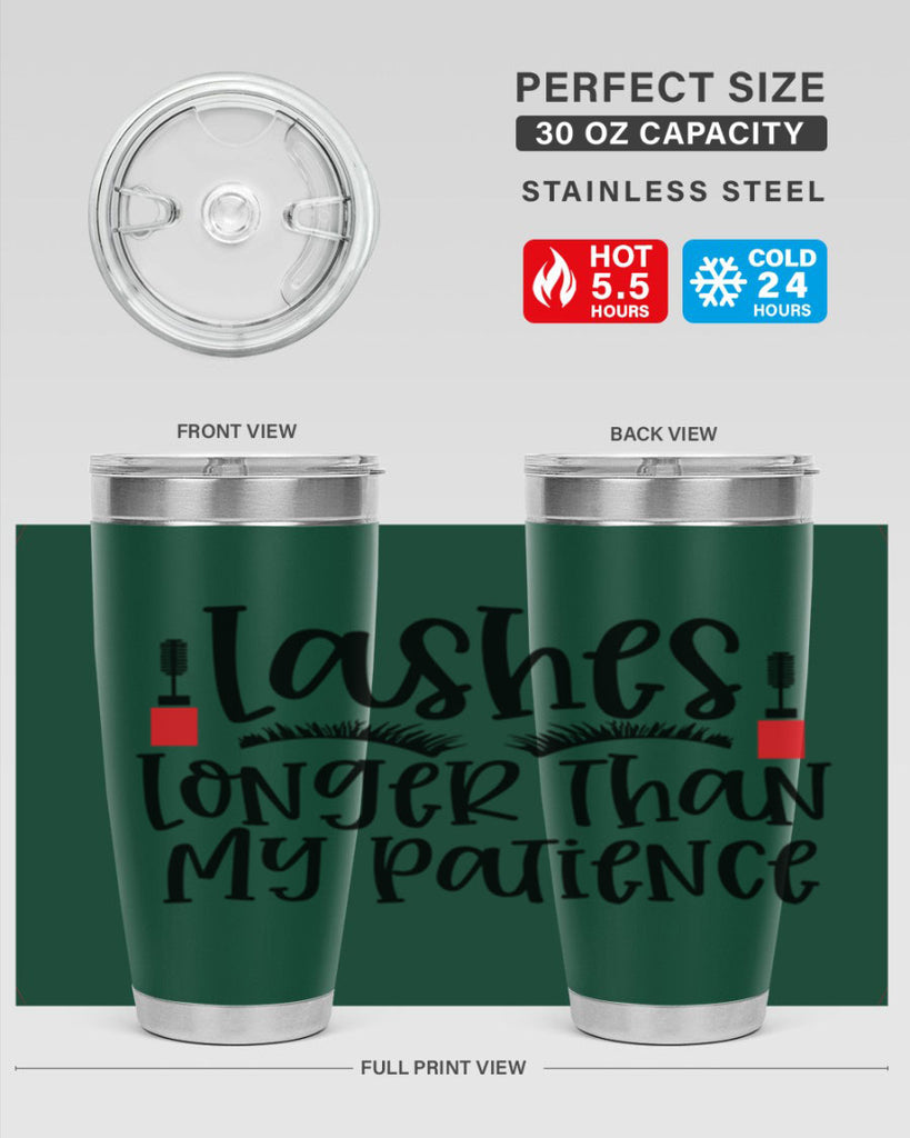 Lashes Longer Than My Patience Style 231#- make up- Tumbler