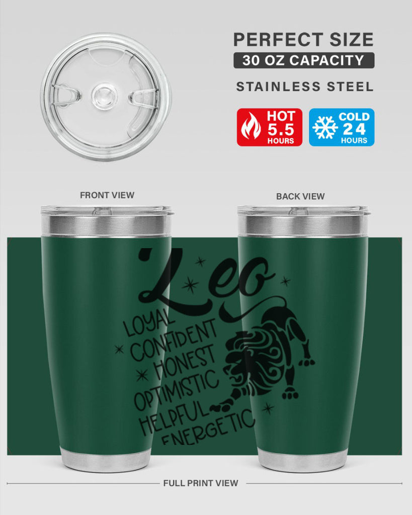 Leo 282#- zodiac- Tumbler
