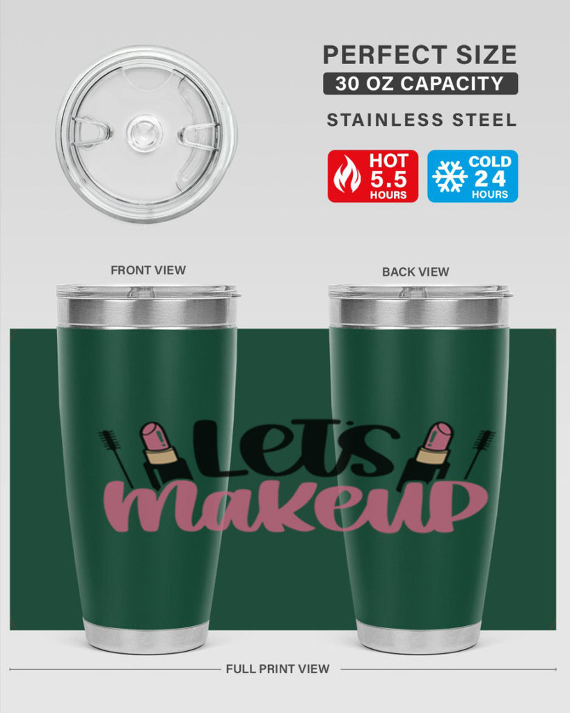 Let∩s Makeup Style 62#- make up- Tumbler