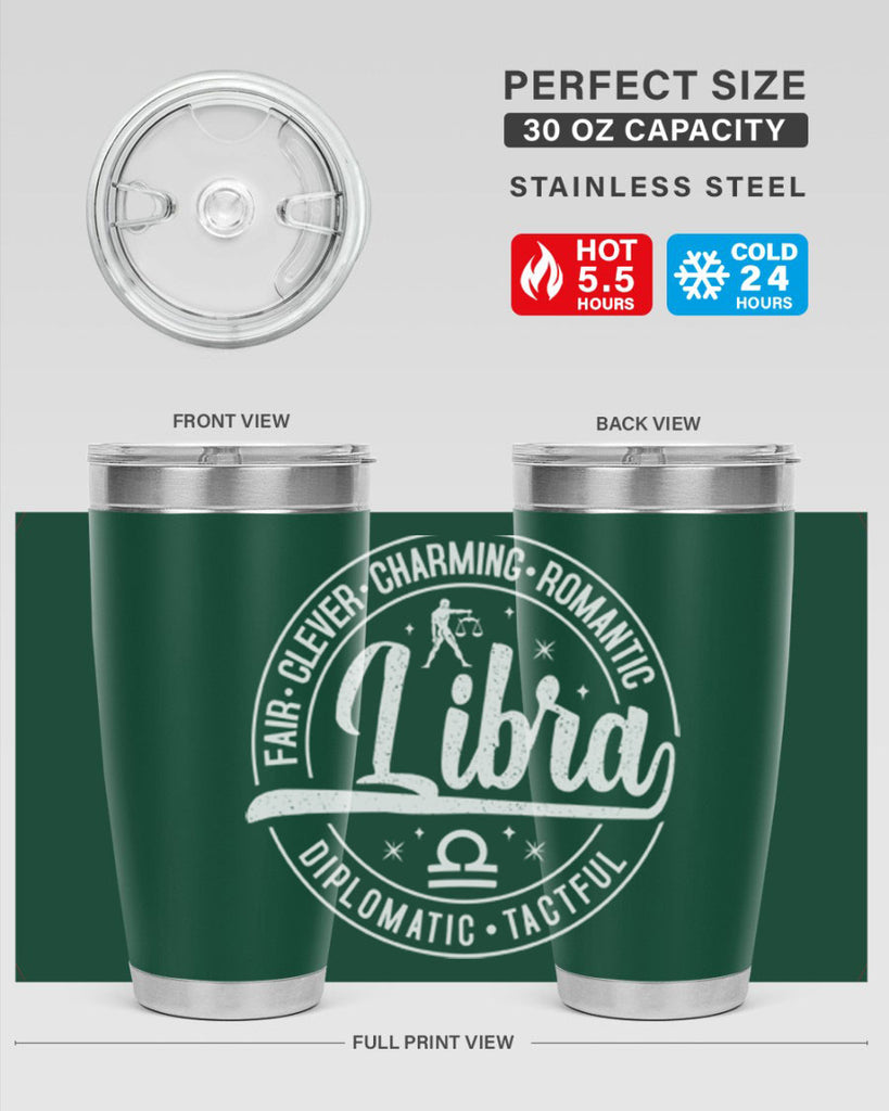 Libra 324#- zodiac- Tumbler