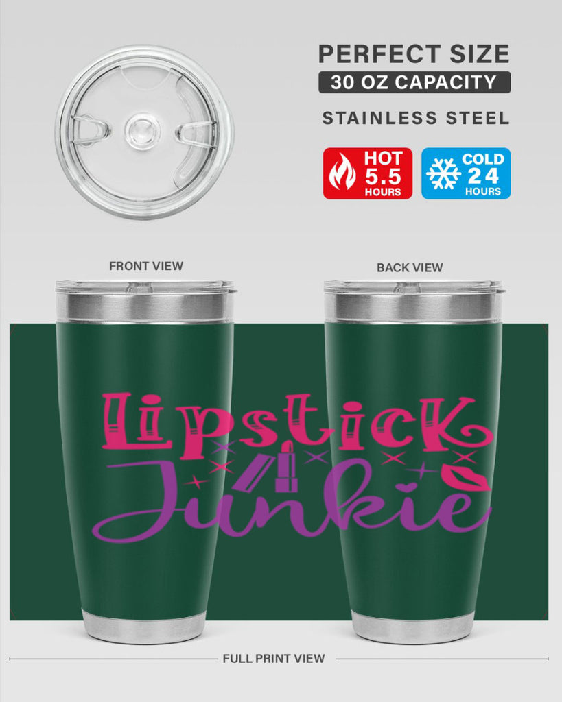 Lipstick Junkie Style 228#- make up- Tumbler