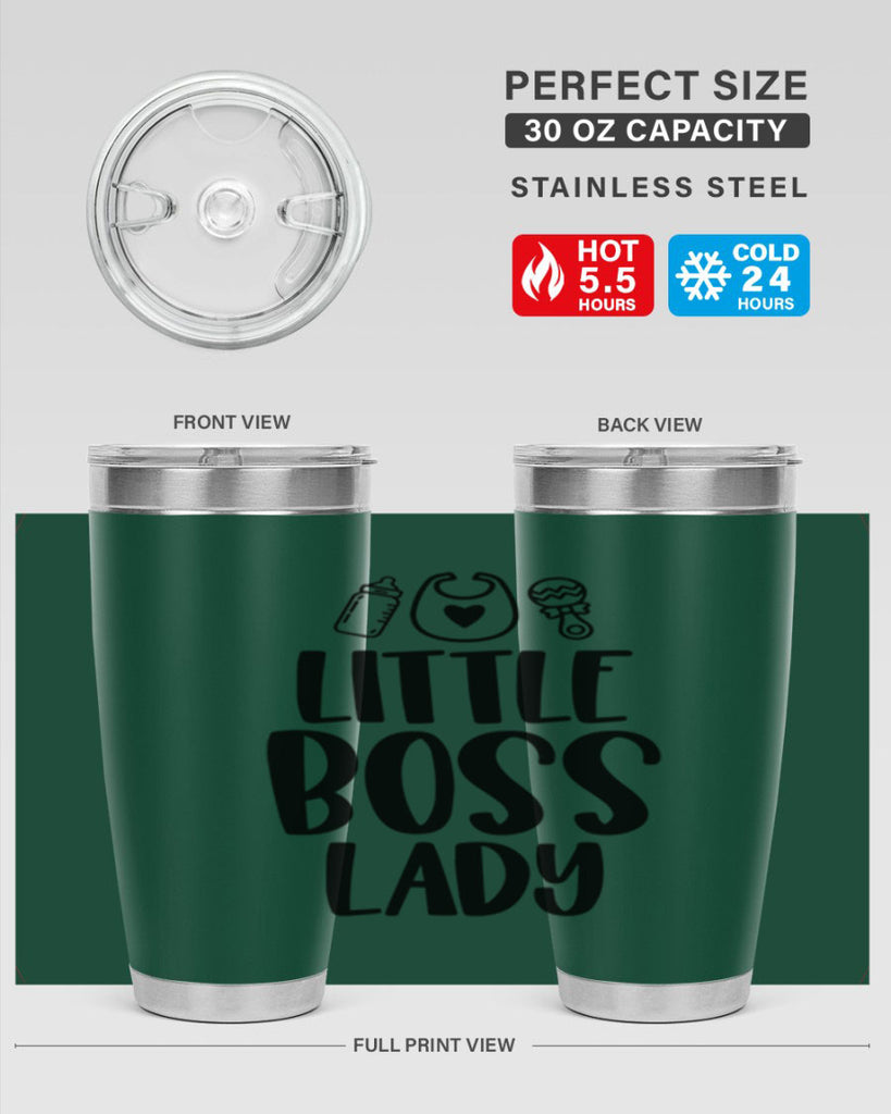Little Boss Lady Style 67#- baby- tumbler