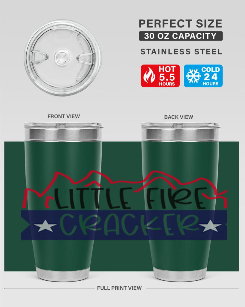 Little Fire Cracker Style 161#- Fourt Of July- Tumbler