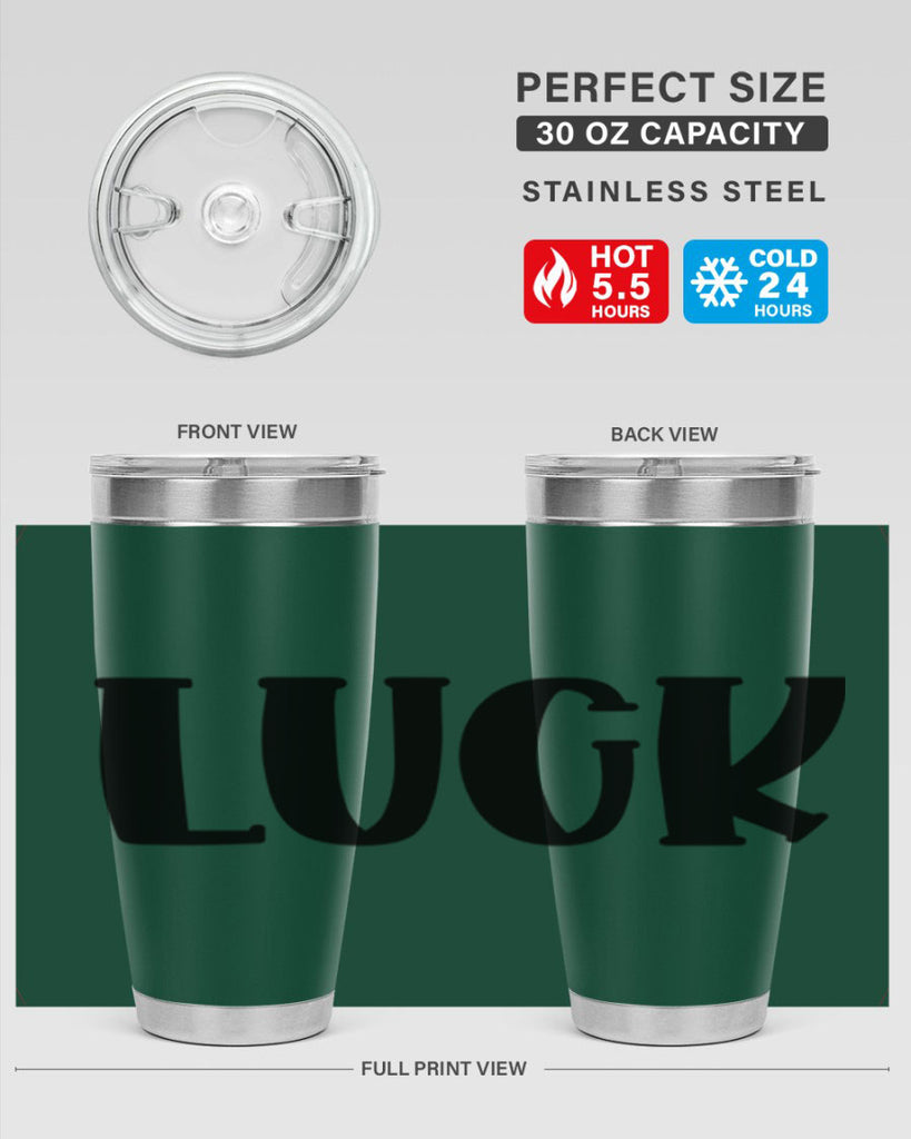 Luck Style 63#- St Patricks Day- Tumbler
