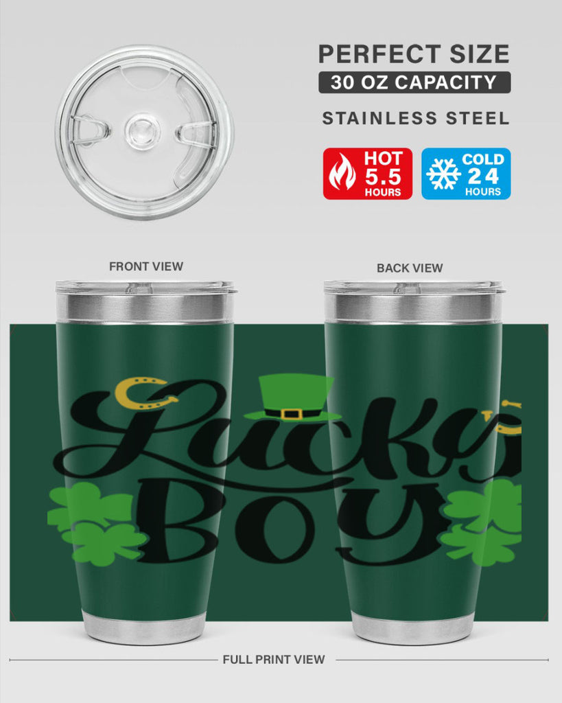 Lucky Boy Style 59#- St Patricks Day- Tumbler