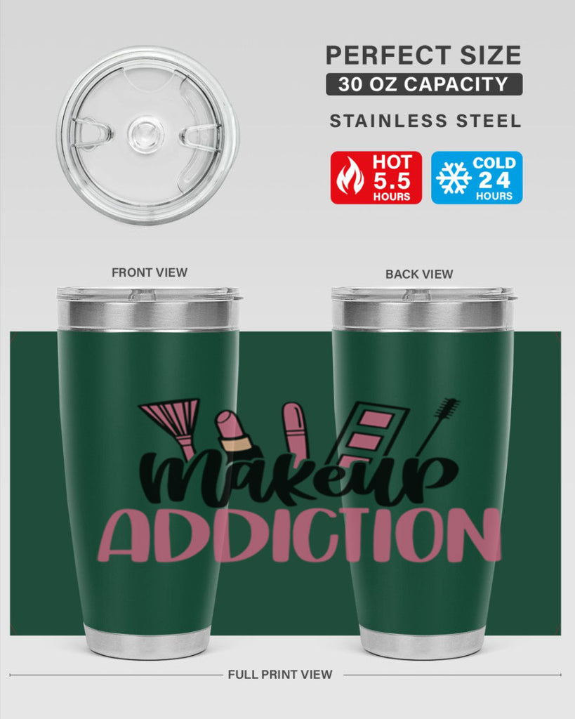 Makeup Addiction Style 54#- make up- Tumbler