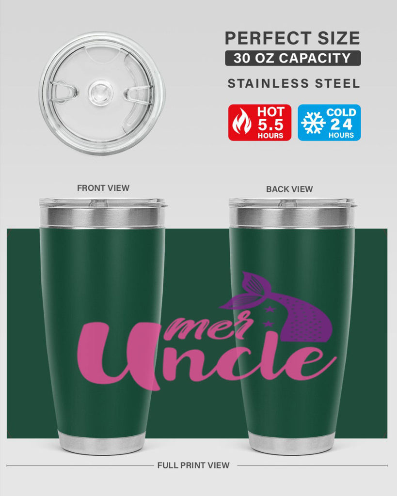 Mer Uncle 347#- mermaid- Tumbler
