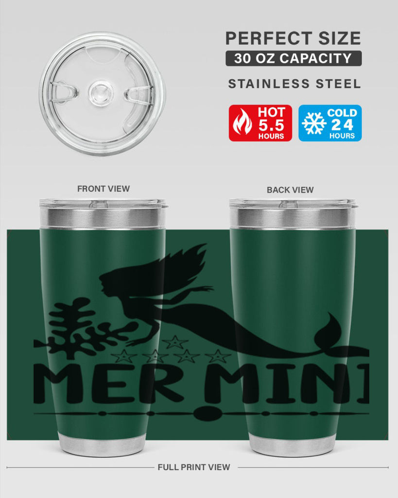 Mer mini 353#- mermaid- Tumbler