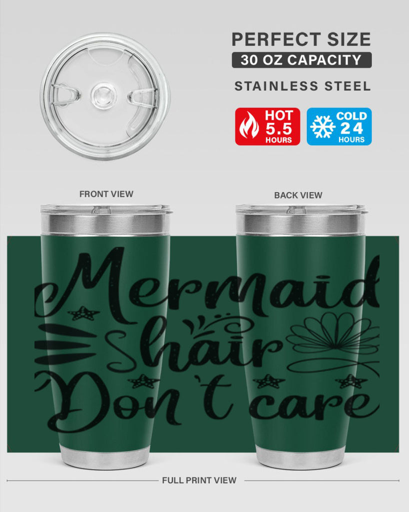 Mermaid hair dont care 415#- mermaid- Tumbler