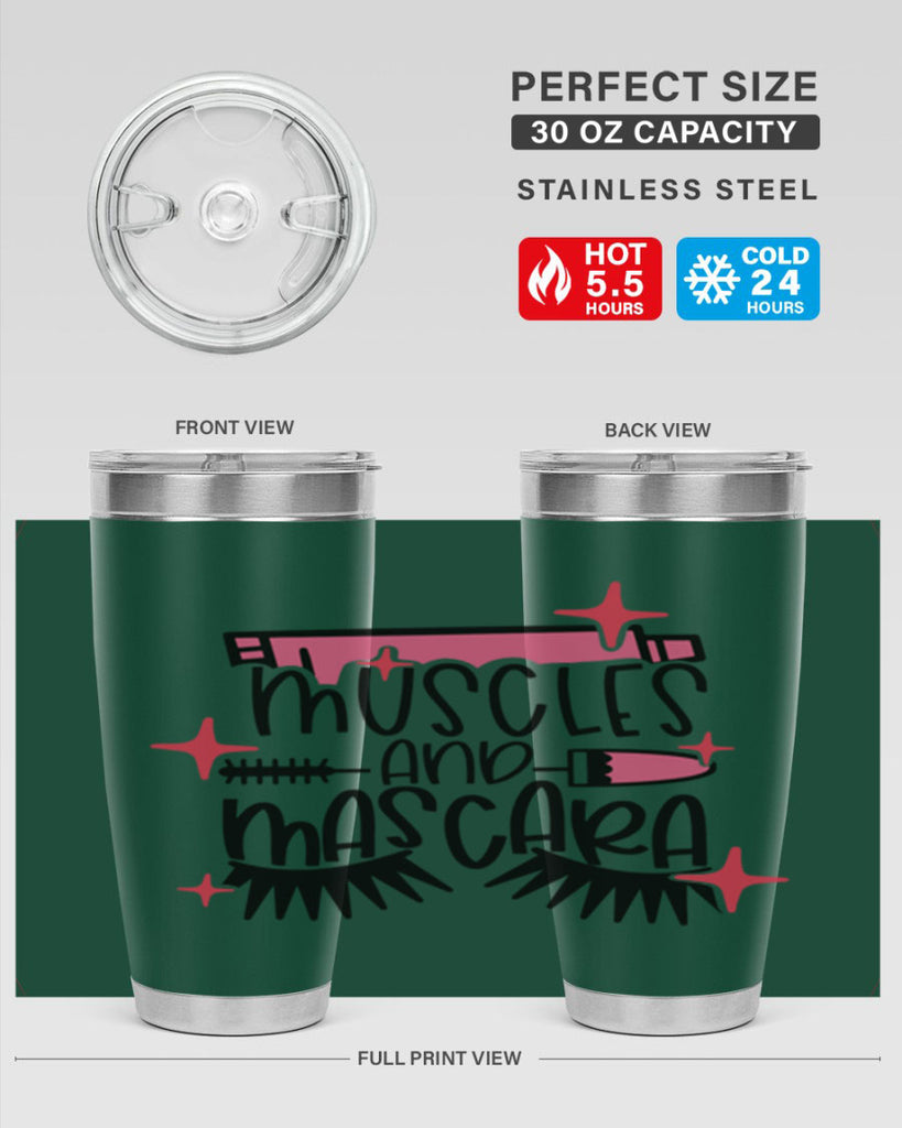 Muscles And Mascara Style 36#- make up- Tumbler