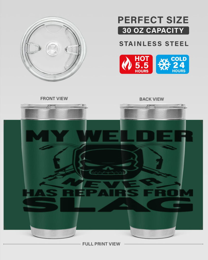 My welder never Style 7#- welder- tumbler