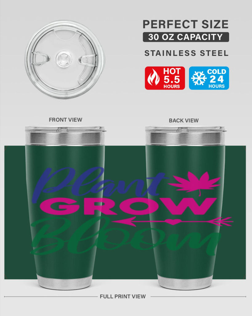 Plant Grow Bloom 389#- spring- Tumbler