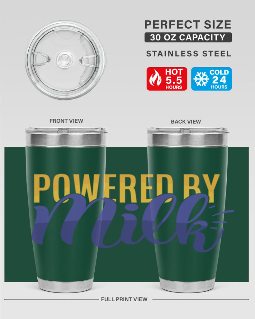Powered By Milk Style 204#- baby- tumbler