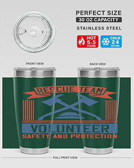 Rescue Team Volunteer Safety And Protection Style 33#- volunteer- Tumbler
