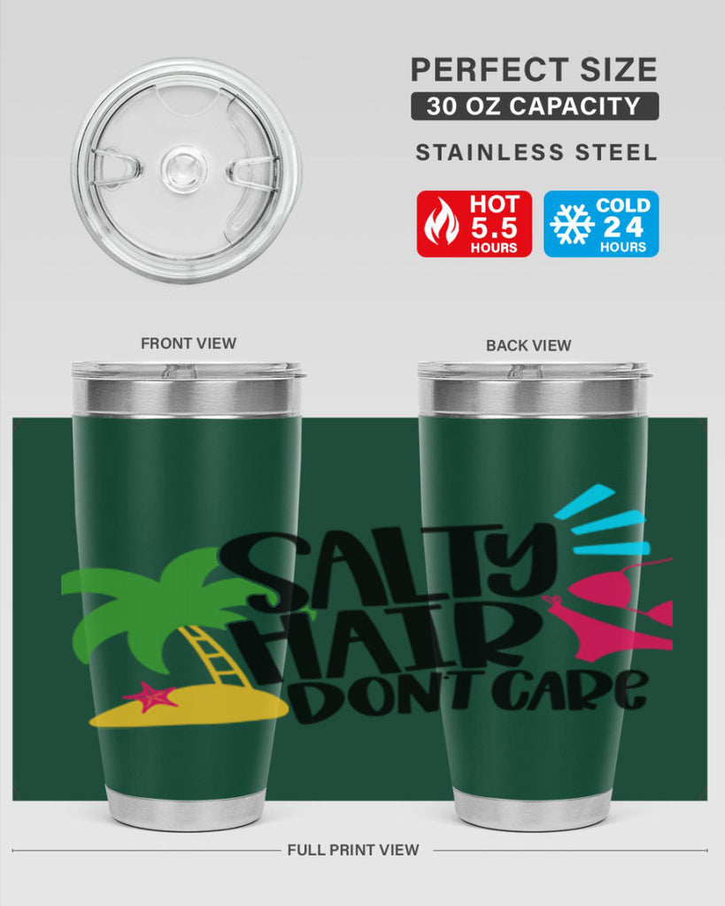 Salty Hair Dont Care Style 29#- summer- Tumbler