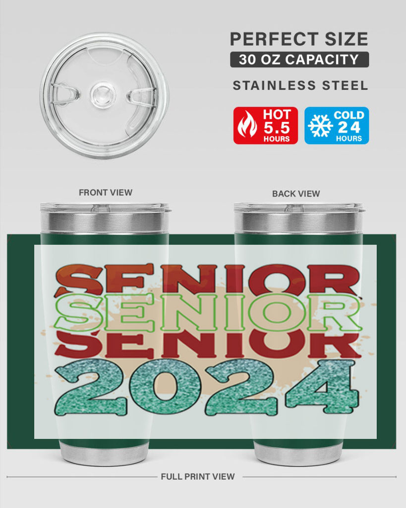 Senior 2024 1 10#- 12th grade- Tumbler