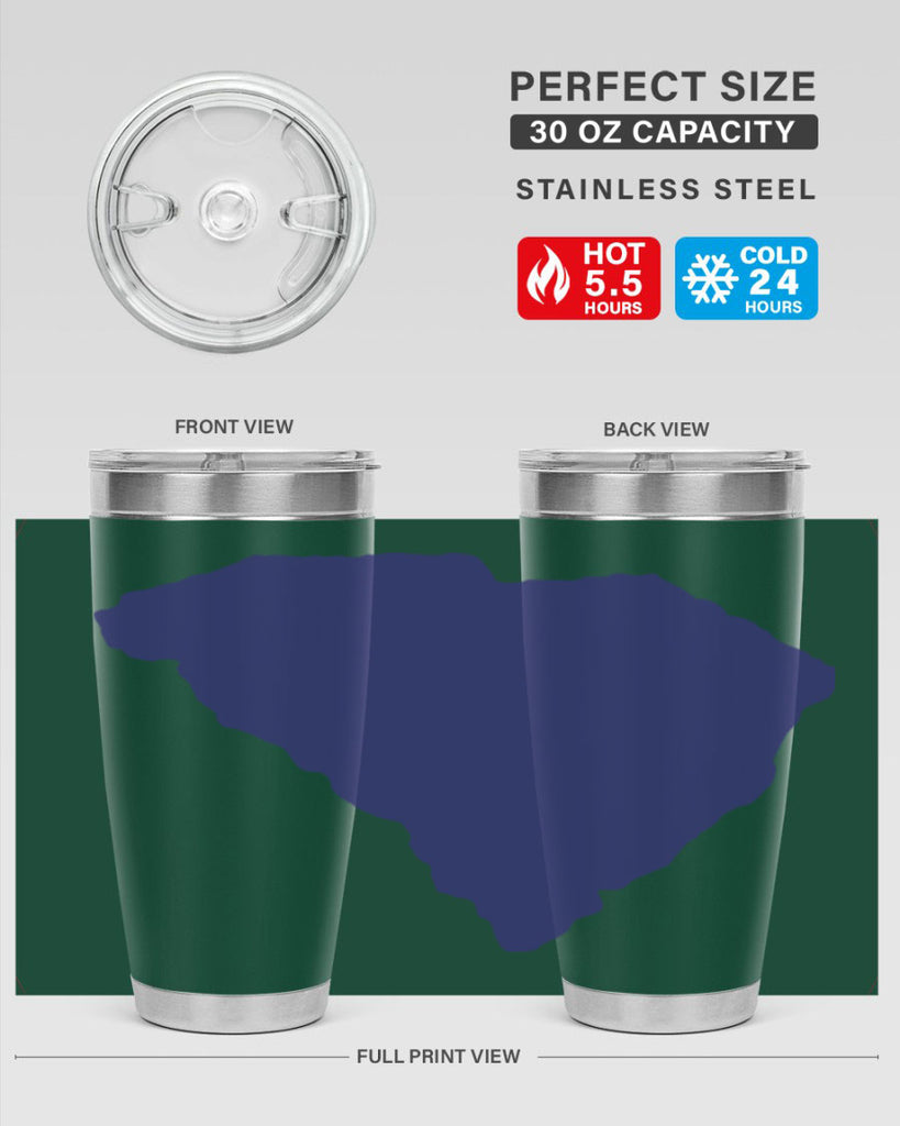 South Carolina 11#- stateflags- Tumbler