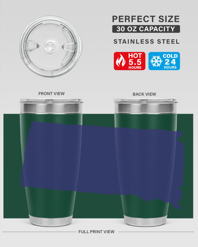 South Dakota 10#- stateflags- Tumbler