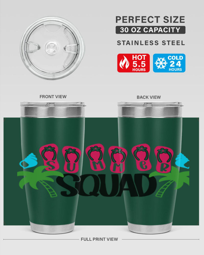 Summer Squad Style 22#- summer- Tumbler