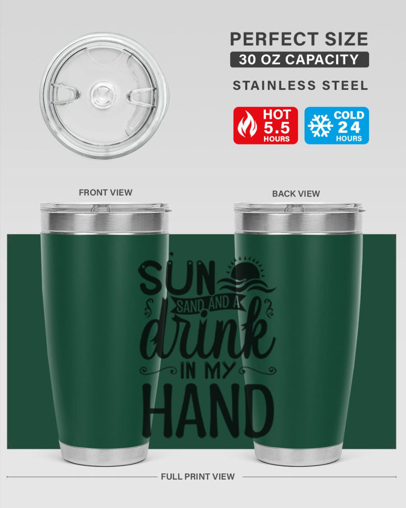 SunSandandaDrink 481#- zodiac- Tumbler