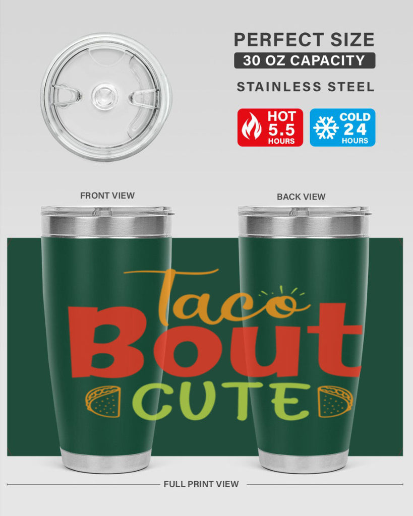 Taco Bout cute Style 198#- baby- tumbler
