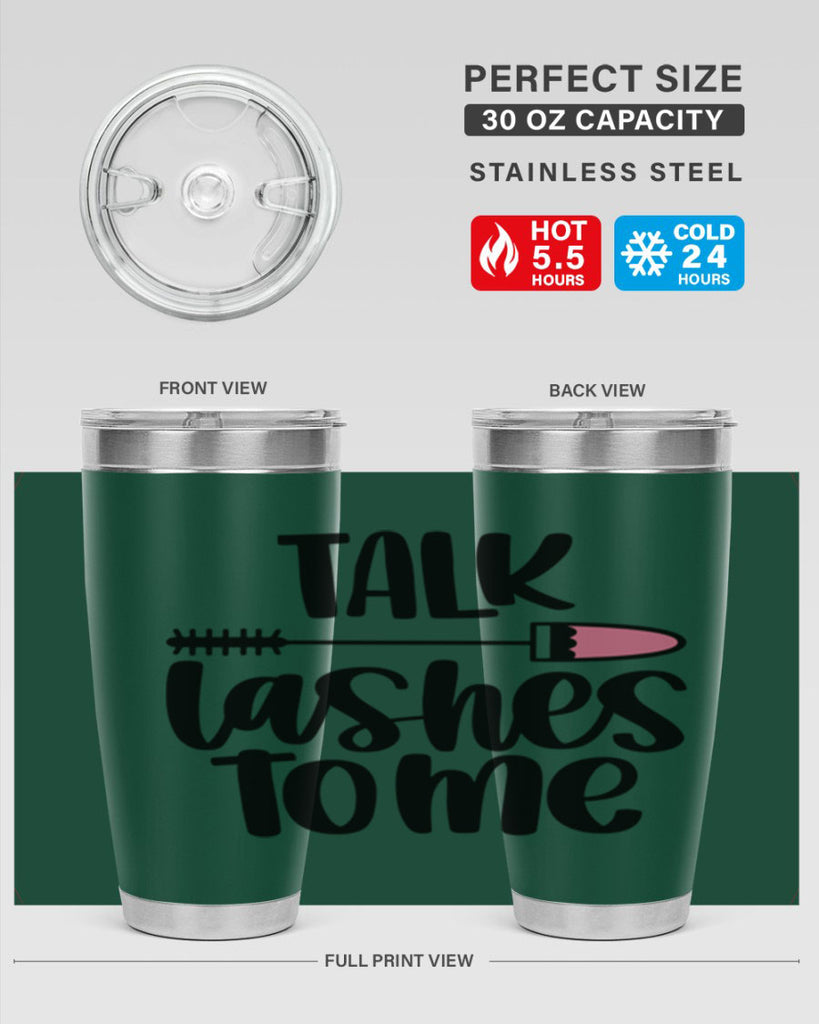 Talk Lashes To Me Style 16#- make up- Tumbler