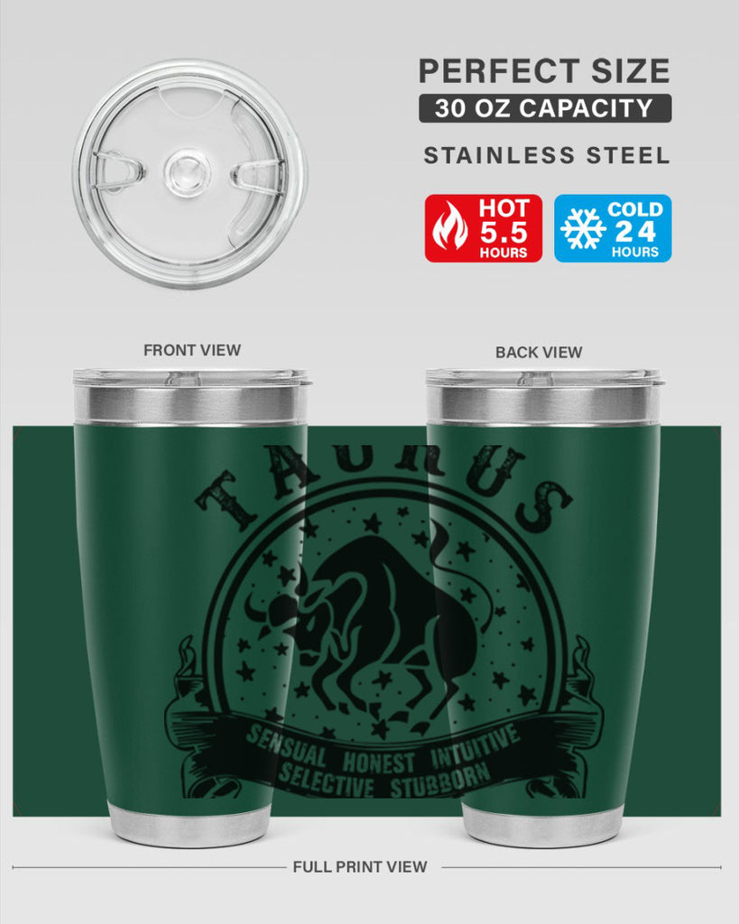 Taurus 5#- zodiac- Tumbler