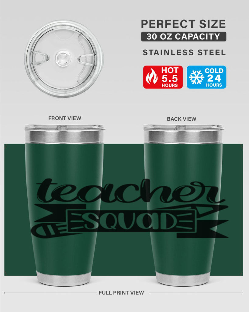 Teacher Squad Style 48#- teacher- tumbler
