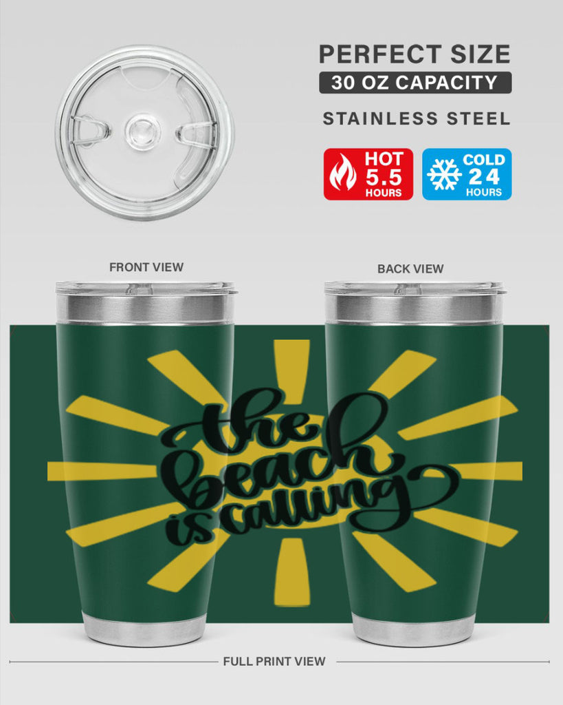 The Beachy Is Calling Style 10#- summer- Tumbler