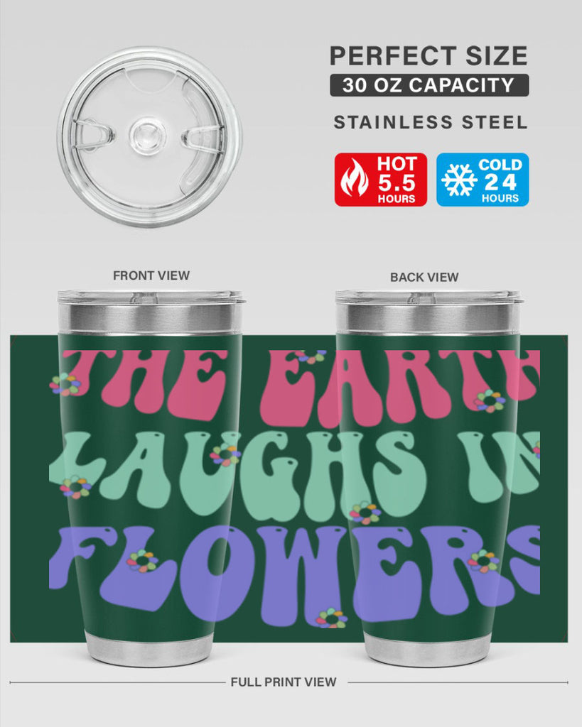 The earth laughs in flowers 532#- spring- Tumbler