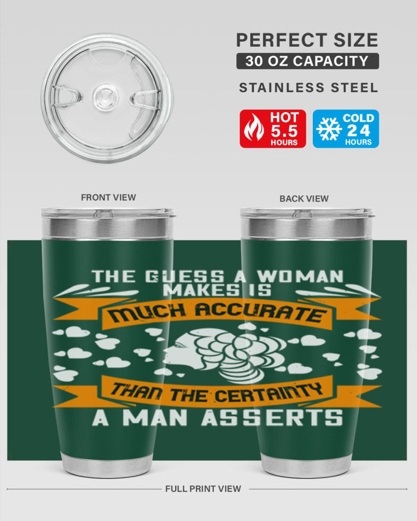 The guess a woman makes is much accurate Style 31#- womens day- Tumbler