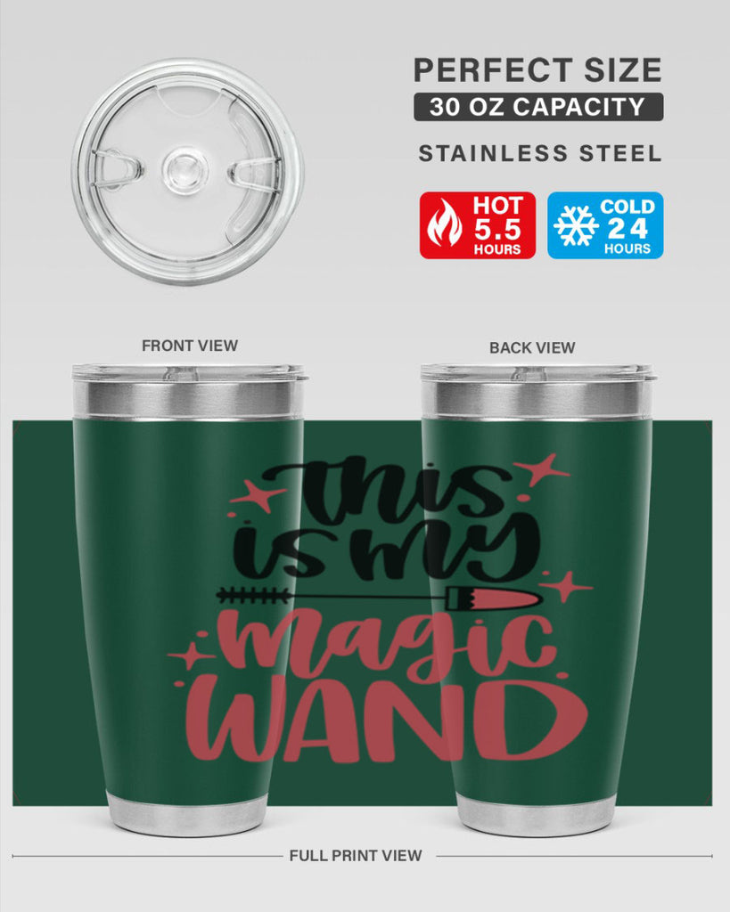 This Is My Magic Wand Style 12#- make up- Tumbler
